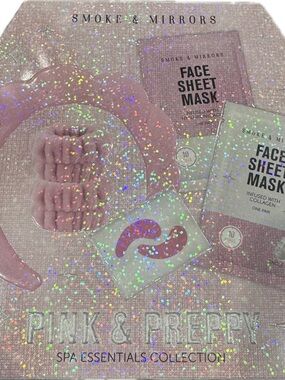 Smoke & Mirrors Pink & Preppy Spa Essentials Set